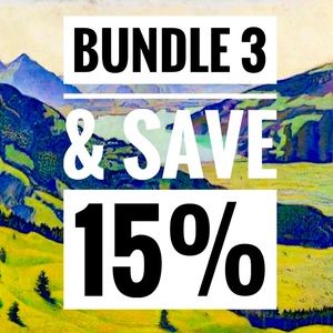 Bundle & save 15% off 3+ items!